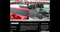 Desktop Screenshot of abcupholsteryshop.com